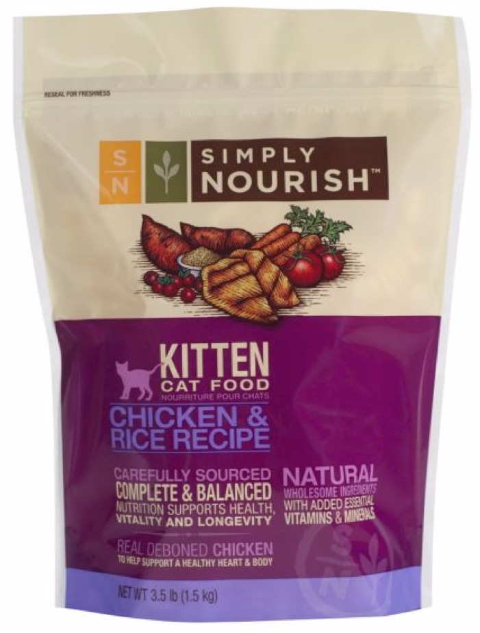enlarged Simply Nourish Kitten Cat Food Chicken Rice Recipe Kibble enlarged-simply-nourish-kitten-cat-food-chicken-rice-recipe-kibble